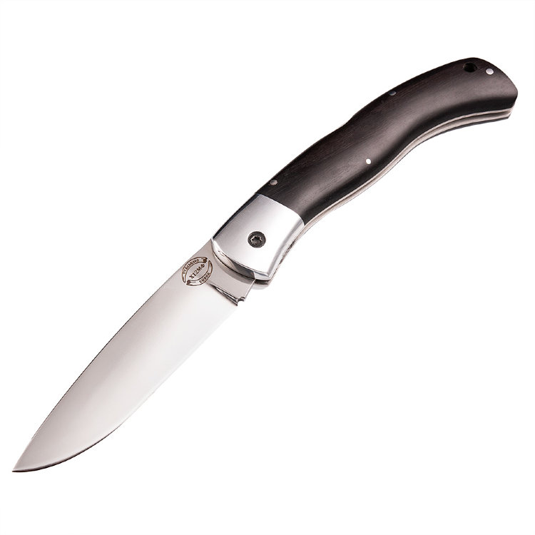 Нож складной из стали Х12МФ Якут, рукоять - микарта