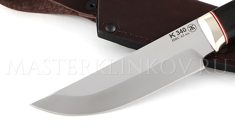 Нож Егерь из инструментальной стали Böhler К340, рукоять - граб