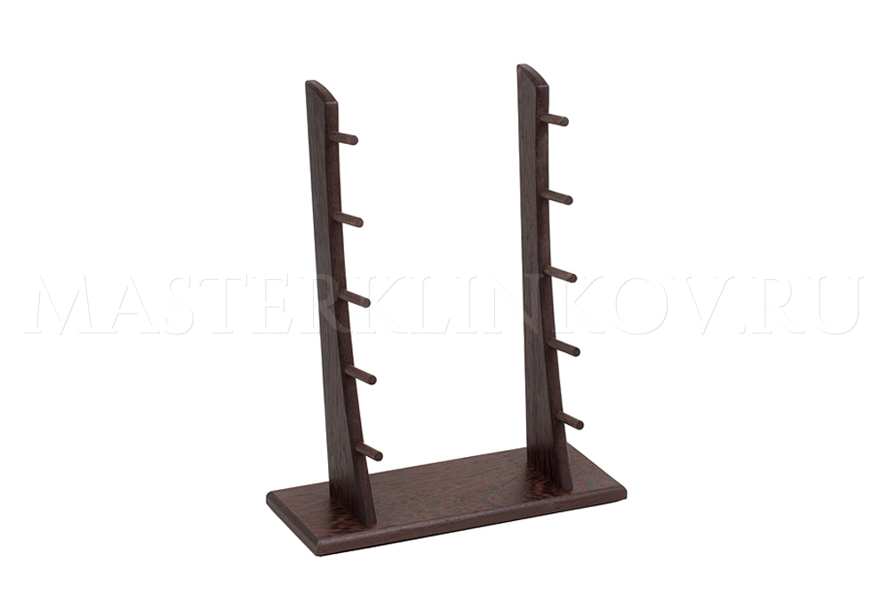 Стойка из венге для 5 ножей высокая