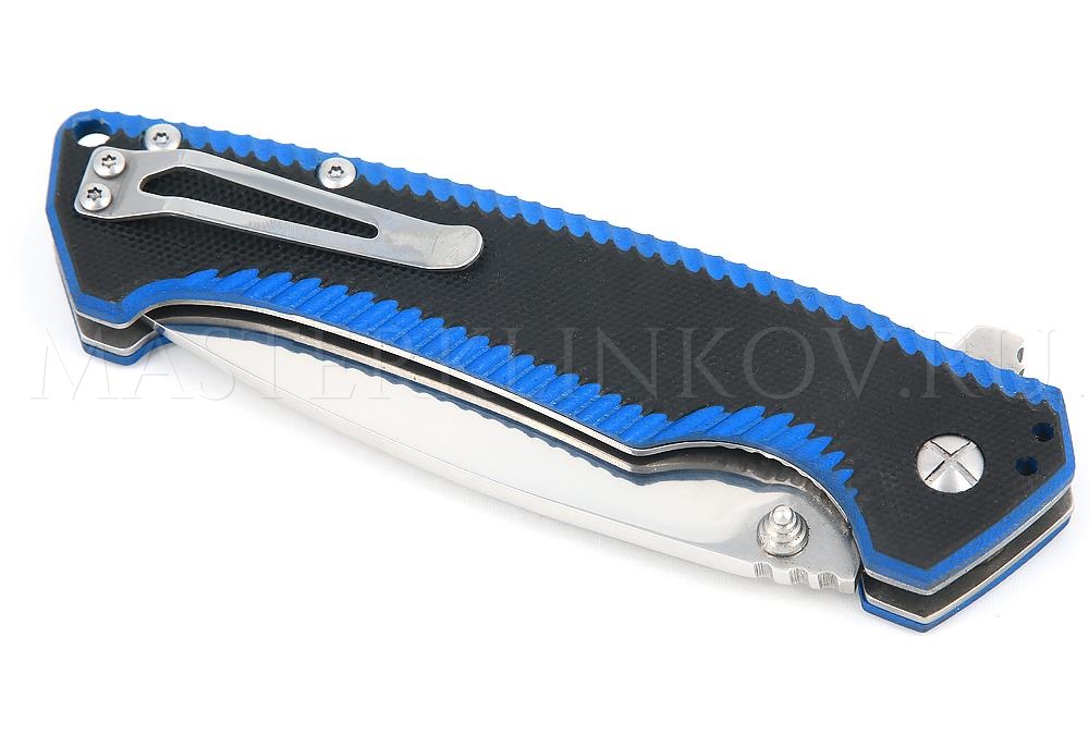 Нож складной из порошковой стали М390 - 014, рукоять - G10, подшипник