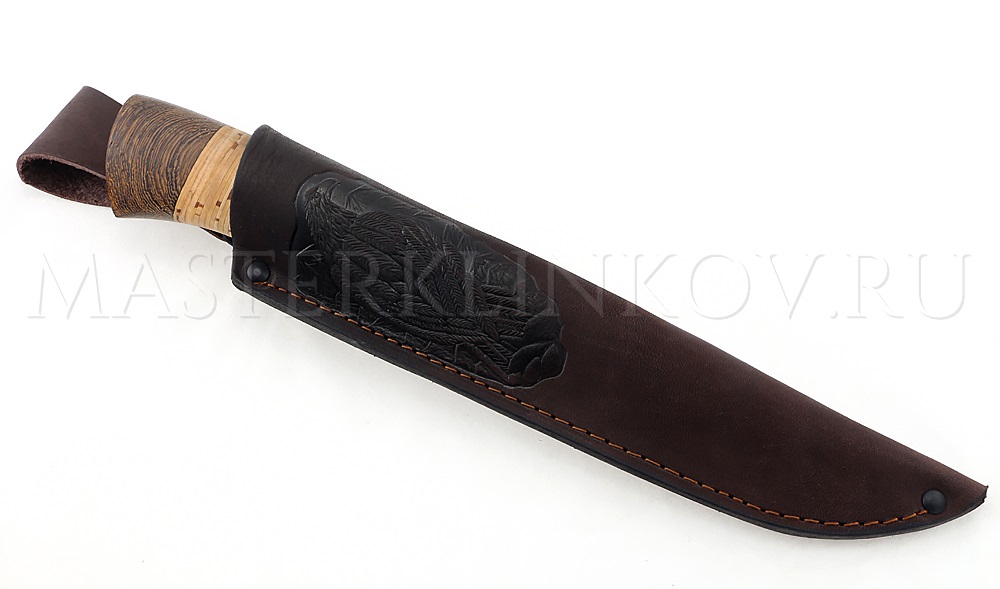 Нож из булатной стали Акула