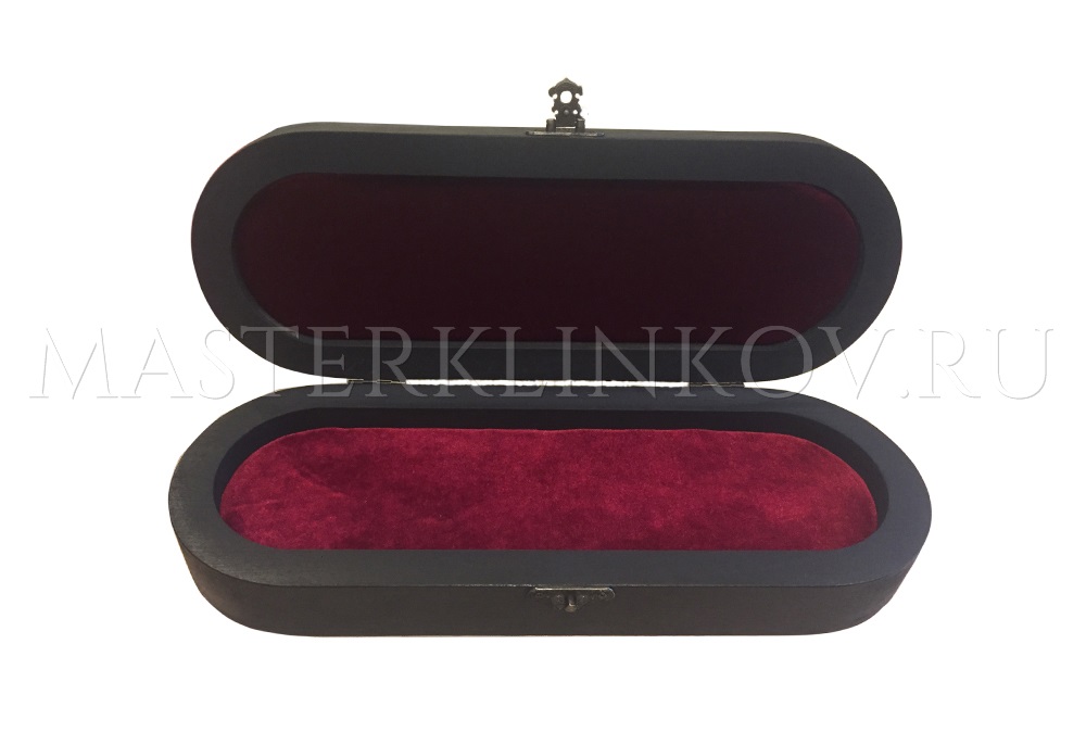 Шкатулка для ножа Пламя из дуба