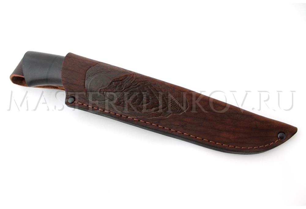 Нож из порошковой стали Elmax Беркут, рукоять - черный граб