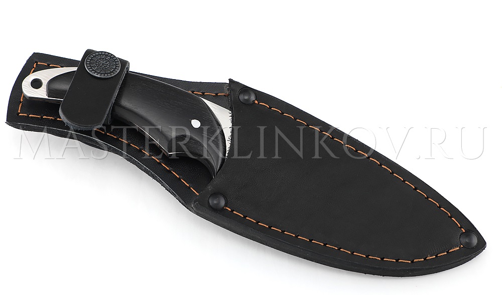 Нож Скинер из стали Х12МФ, граб, цельнометаллический