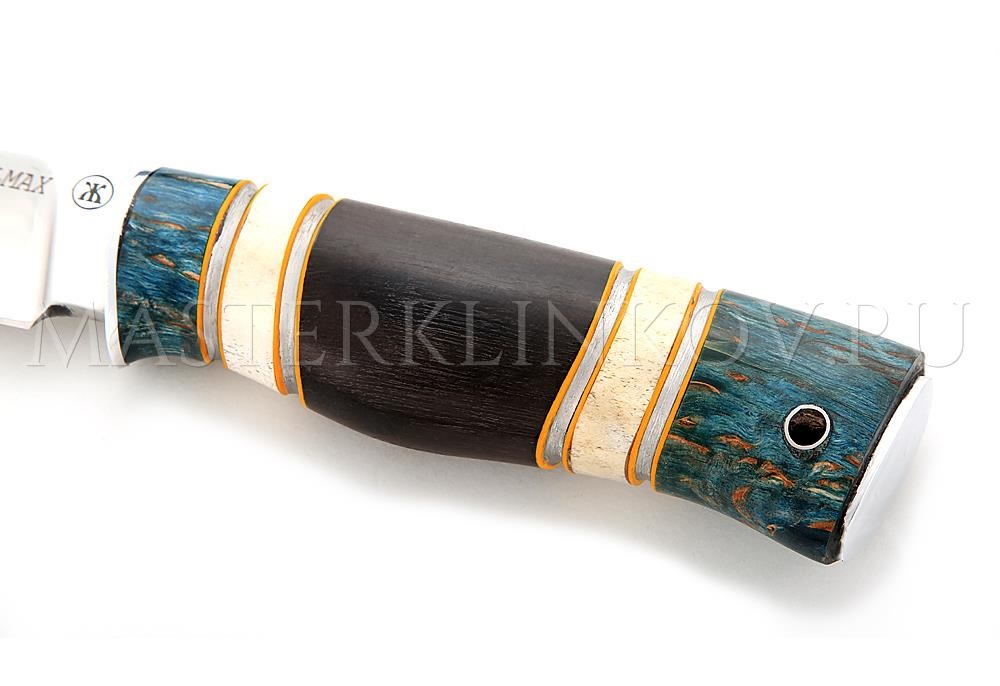 Нож из порошковой стали Elmax Осетр, комбинированная рукоять