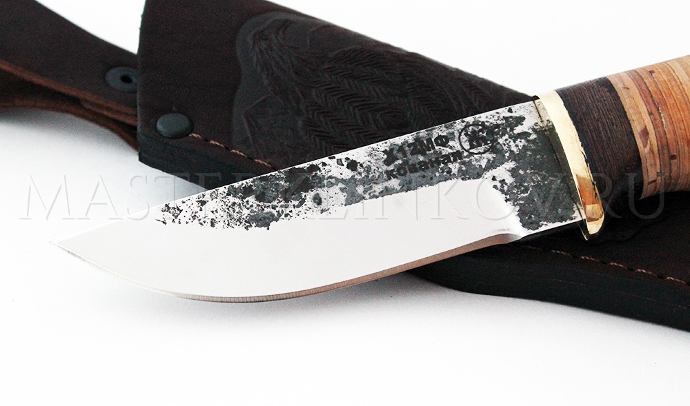 Нож из стали Х12МФ Пушной