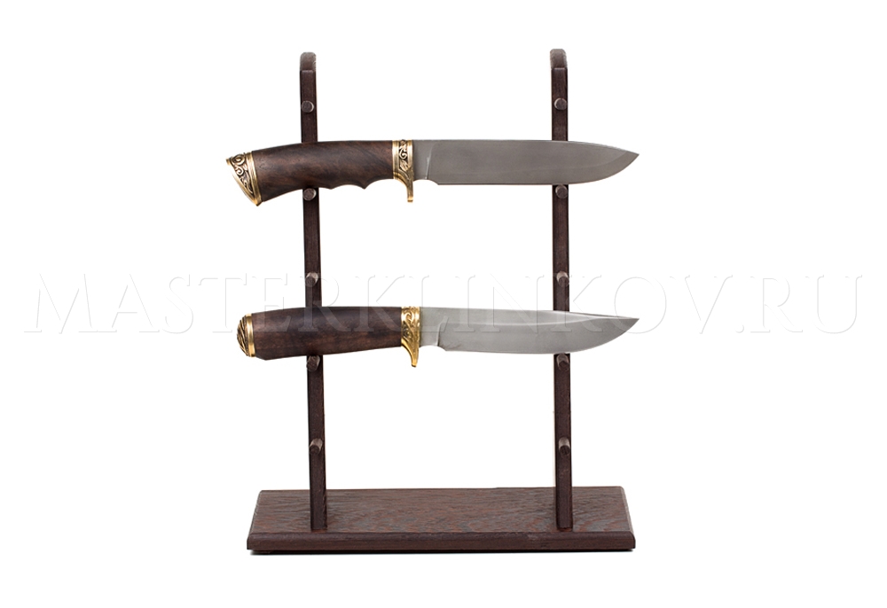 Стойка из венге для 5 ножей высокая