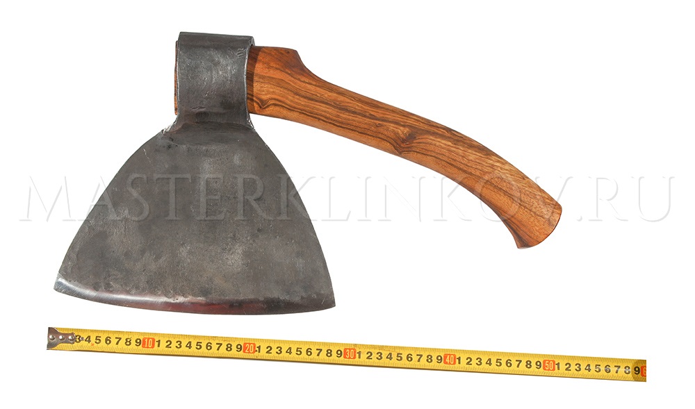 Кованый топор Мясной-1, сталь - углерод + ХВГ