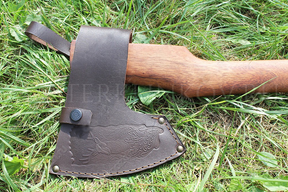 Кованый топор Большой из стали 9ХС