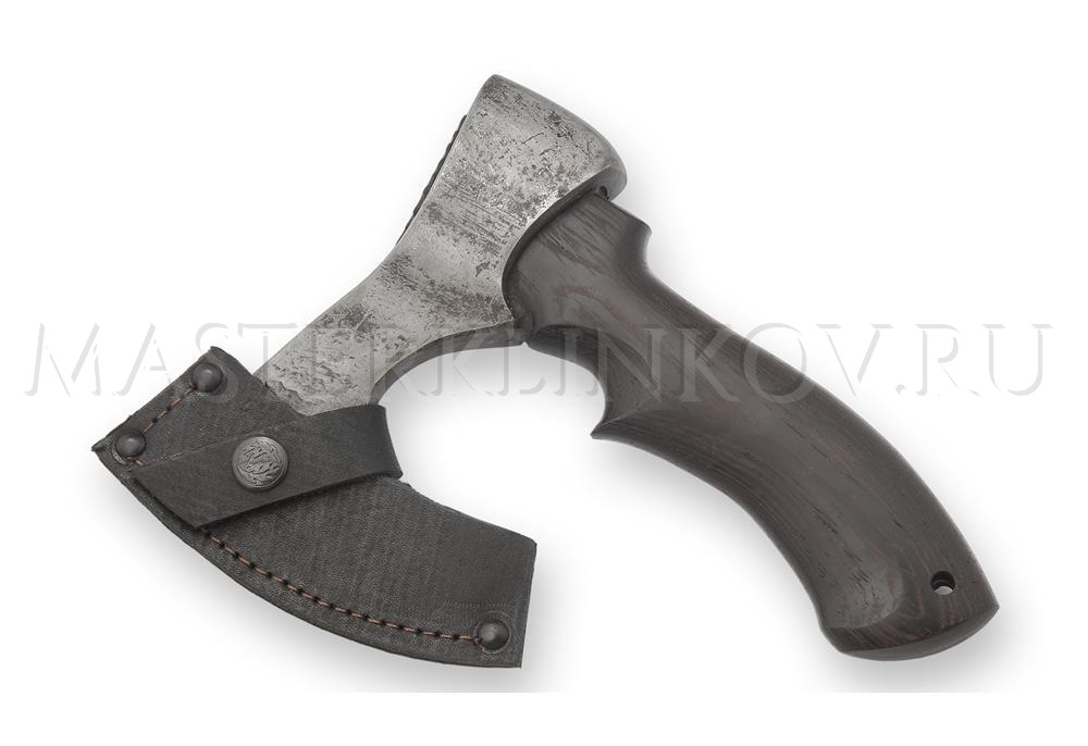 Кованый Топорик, углерод + ХВГ, рукоять - венге