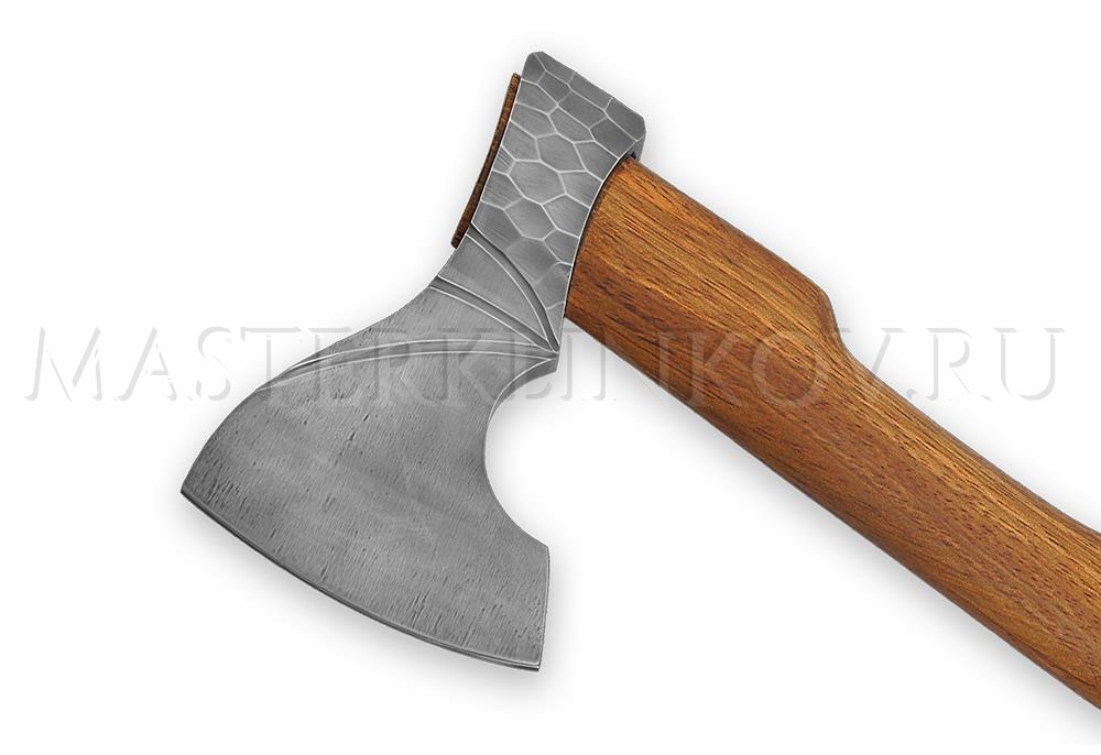 Кованый топор №17, сталь - углерод + ХВГ