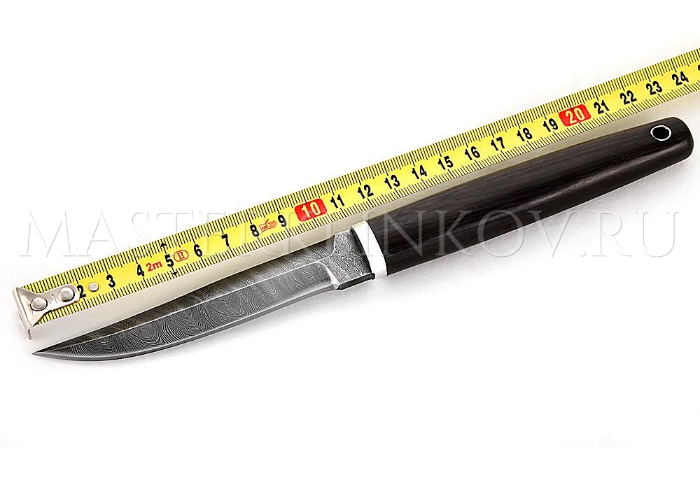 Нож из дамасской стали Брелок-2, рукоять венге