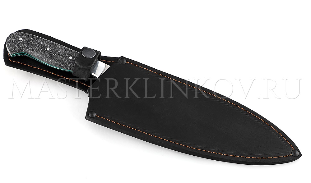 Нож из стали Х12МФ Шеф-повар №1, 200 мм, рукоять - акрил