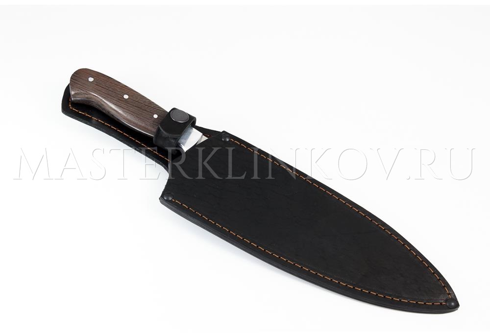 Нож кухонный из стали Х12МФ Шеф-повар №1, 200 мм