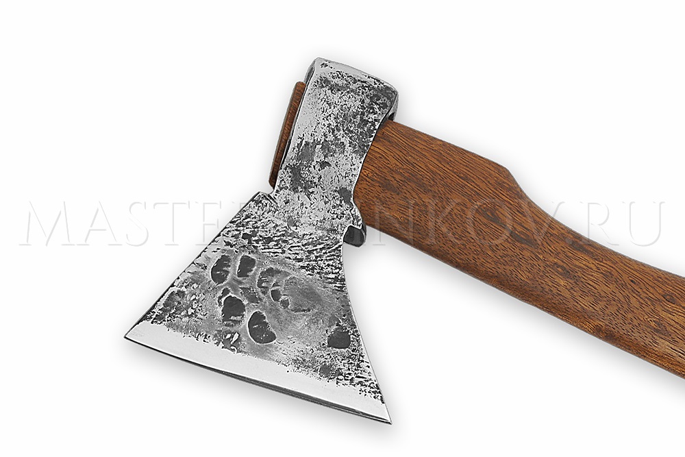 Кованый топор №05, сталь 9ХС