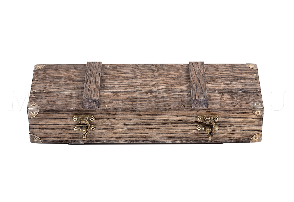 Шкатулка из дуба Милитари для складного ножа