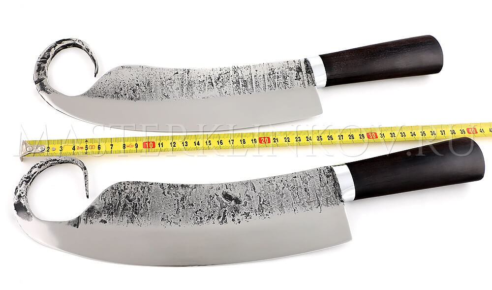 Гиймякеши из стали 9ХФ, рукоять - черный граб