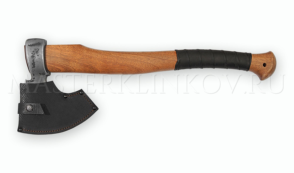 Кованый топор №08, углерод + ХВГ