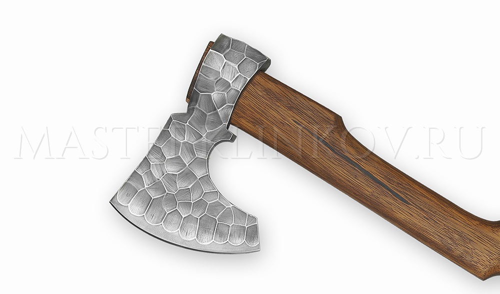 Кованый топор №10, сталь - углерод + ХВГ