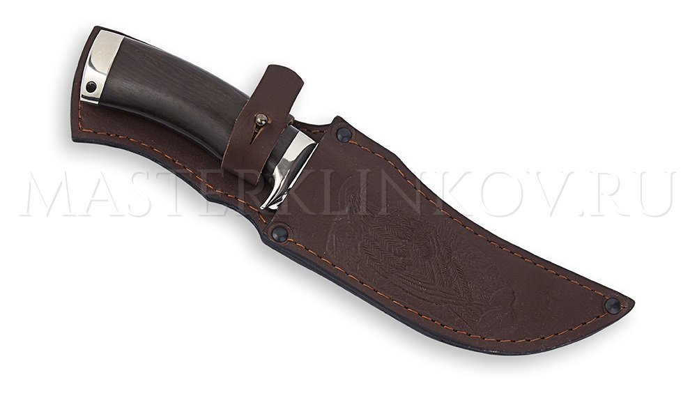 Нож из стали Х12МФ Восток, долы, мельхиор