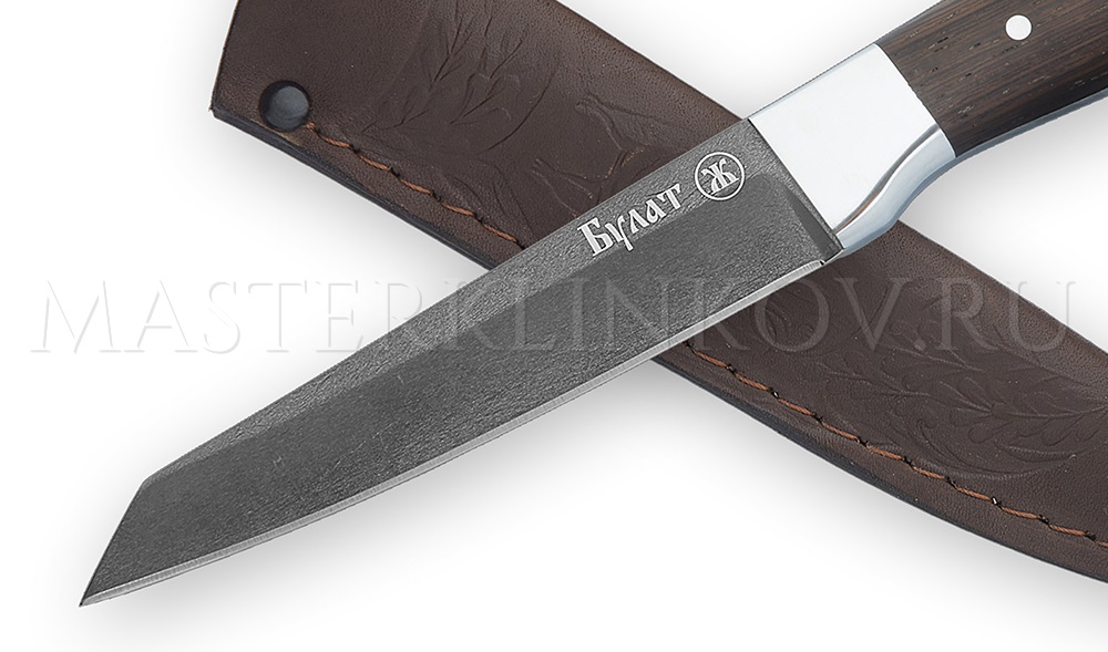 Нож кухонный из булатной стали Шеф-повар №8, 107 мм