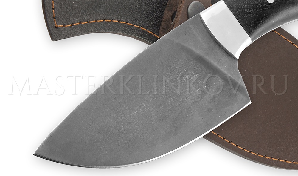 Нож из булатной стали «Морж», цельнометаллический