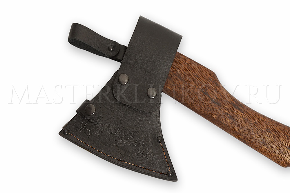 Кованый топор №05, сталь 9ХС