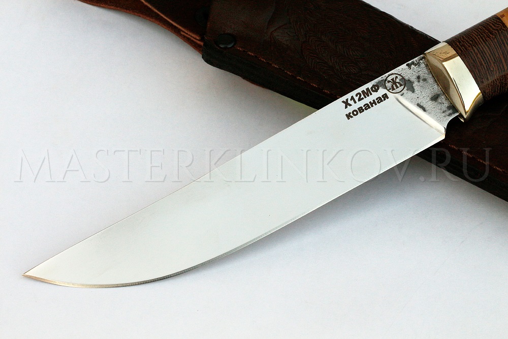 Нож из стали Х12МФ Осетр