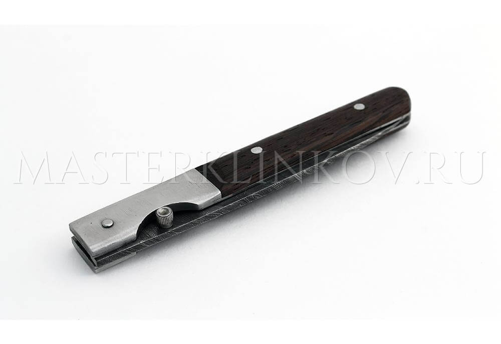 Нож складной из дамасской стали Мексиканец, рукоять - венге