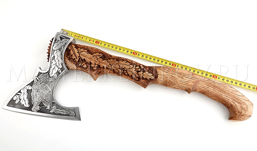 Кованый топор Листопад, сталь 9ХС