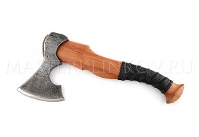 Кованый топор №28, углерод + ХВГ