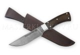Нож из стали Р12М быстрорез Егерь, рукоять - венге цельнометаллическая