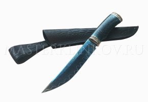 Нож Осетр мозаичный ламинат, композит, литье