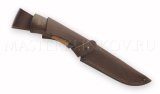 Нож Судак из стали Х12МФ, рукоять венге и береста