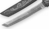 Нож из дамасской стали Танто