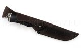 Нож из стали М390 Соболь, рукоять - черный граб, литье