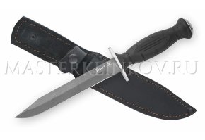 Нож Разведчика из булатной стали НР, граб, резьба, литье