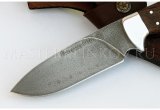 Нож из стали Р12М быстрорез Бобр, рукоять - венге, цельнометаллическая
