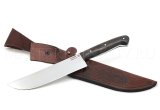 Нож из стали Х12МФ Узбек,150 мм, рукоять - черный граб