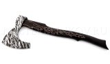 Кованый топор из немецкой стали D2 Пламя
