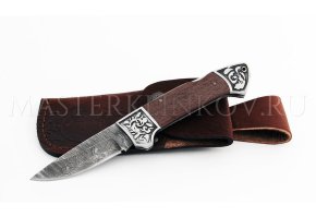 Нож складной из дамасской стали Юнкер №2, рукоять - венге