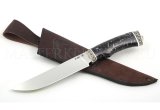 Нож из порошковой стали М390 Осетр, рукоять - композитный материал, литье