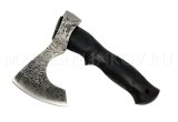 Кованый Топорик, углерод + ХВГ, рукоять - черный граб