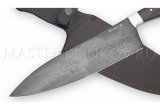 Нож кухонный из булатной стали Шеф-повар №1, 200 мм, венге