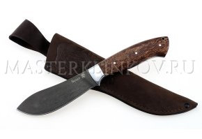 Нож из булатной стали Пеликан, цельнометаллический