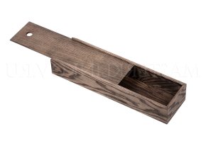 Пенал для ножа из дуба, наполнение - лыко