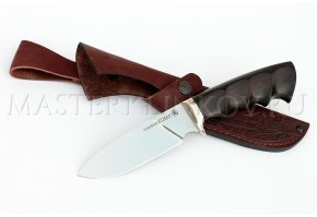 Нож из порошковой стали Elmax Бобр, рукоять - черный граб под пальцы