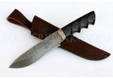 Нож из стали Р12М быстрорез Беркут, рукоять - черный граб под пальцы