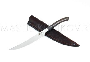 Нож кухонный из стали Х12МФ Шеф-повар №7, 130 мм