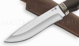 Нож из стали M390 Беркут, рукоять - черный граб, литье